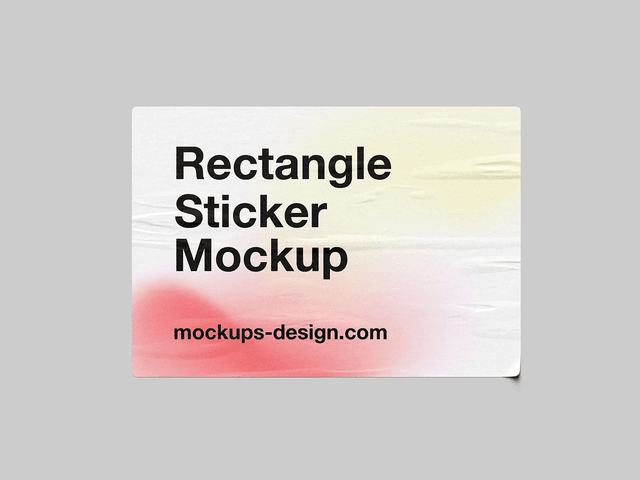 Paper Rectangle Labels