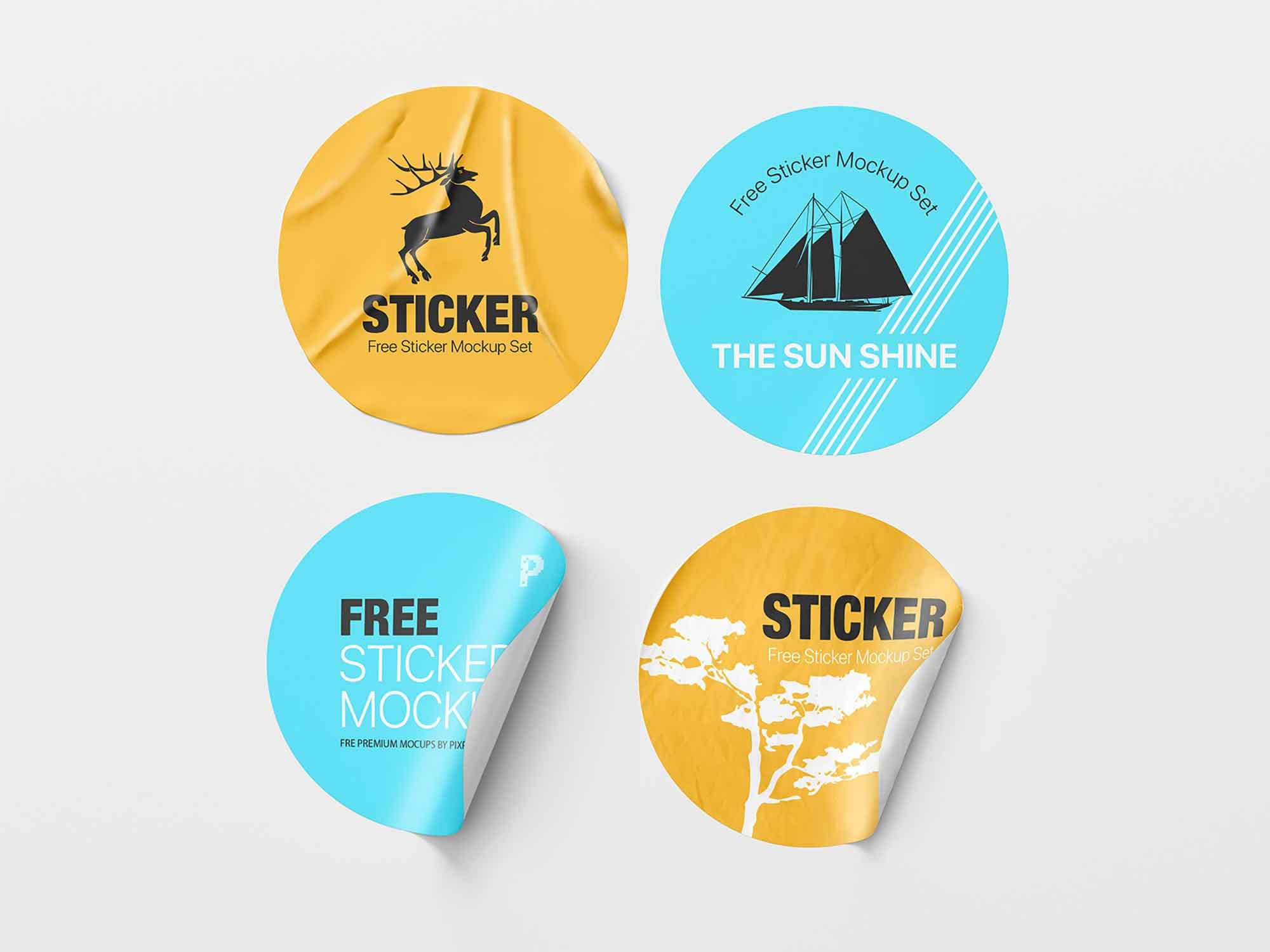 Synthetic Circle Labels
